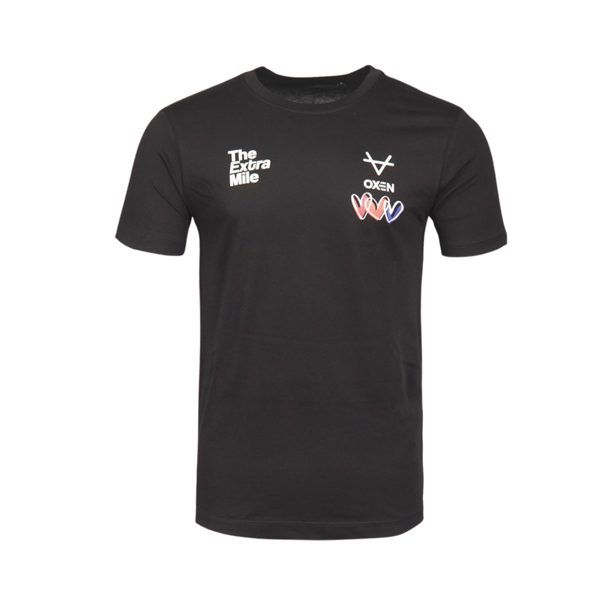 Official Extra Mile Loveheart T-Shirt – Black - SOLD OUT